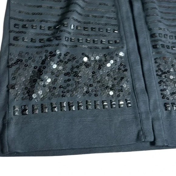 Vintage cardigan,striped,  shimmery, sequins,plus beads ,bling,shine,events, - Picture 14 of 16